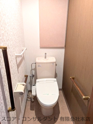 【トイレ】 | レクセルマンション茅ヶ崎 | シンプルで使いやすいトイレです