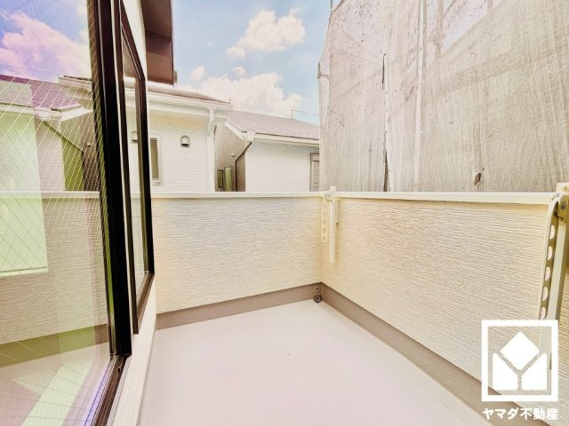 伏見区桃山井伊掃部東町　NO.2　B号棟のバルコニー