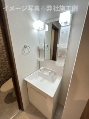 【洗面所】 | （仮称）キャメル新河岸3 | イメージ写真