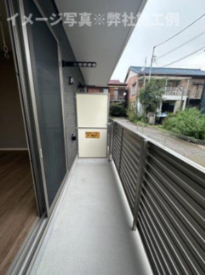 【バルコニー】 | （仮称）キャメル新河岸3 | イメージ写真