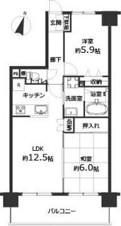 【間取り】 | ダイアパレス北赤羽