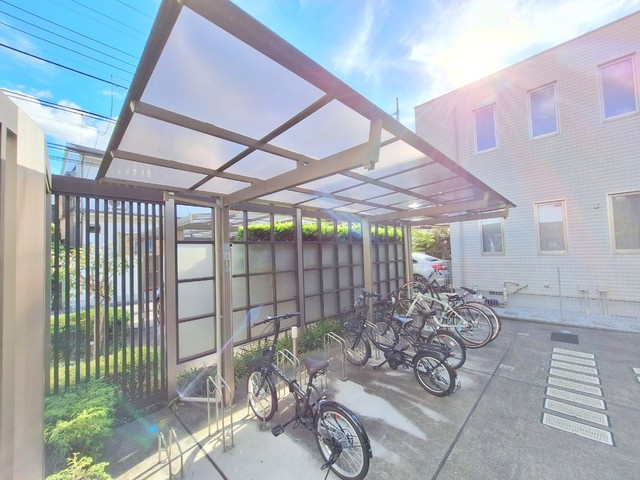エクスガーデンＨＳのその他共用部分|★屋根付き駐輪場★