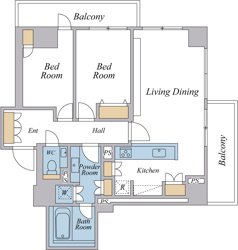 【間取り】 | ご自宅から現地まで、当社スタッフがお車にて、「お迎え・お送り」をしております。ぜひお気軽にお問い合わせくださいませ♪