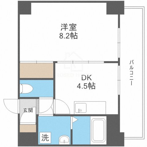 アーバンステージ安堂寺Iの間取り
