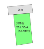 熊本市北区武蔵ケ丘7丁目　土地の画像