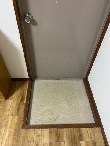 森川ビルの玄関