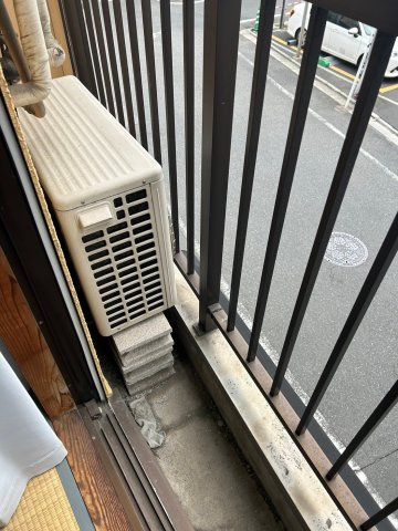 森川ビルのバルコニー