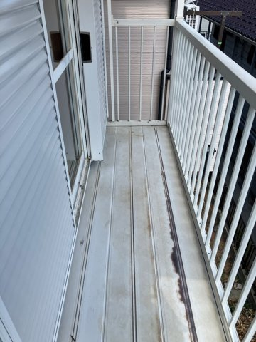 大牧戸建のバルコニー