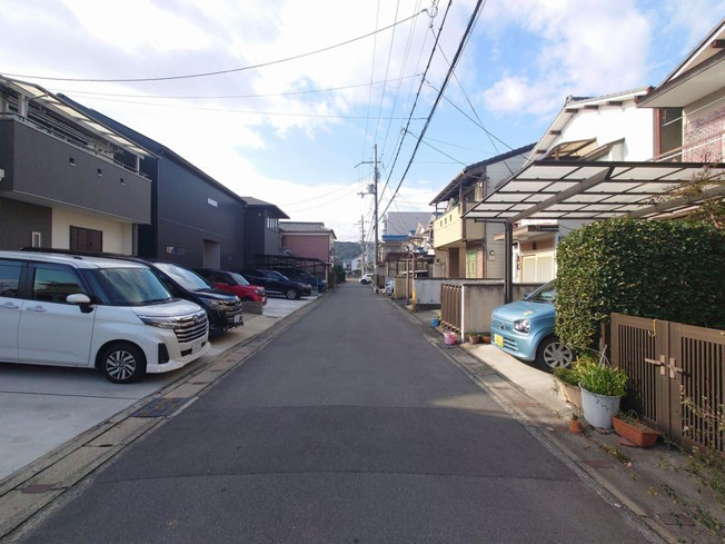 【前面道路含む現地写真】 | 山科区西野大鳥井町　売地