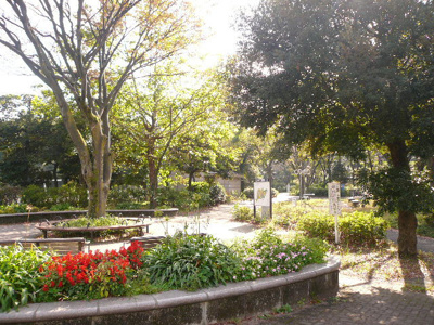 三ツ沢公園まで150ｍ
