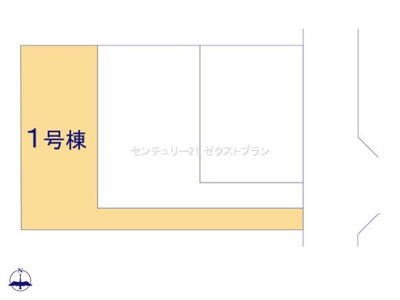 【区画図】 | 本庄市見福17期 1号棟 | 区画図