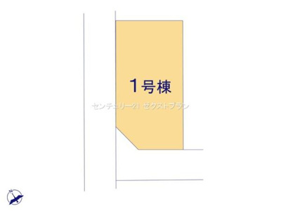 【区画図】 | 深谷市上野台1号棟 | 区画図