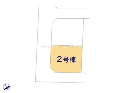 【区画図】 | 本庄市下野堂 2号棟 | 区画図