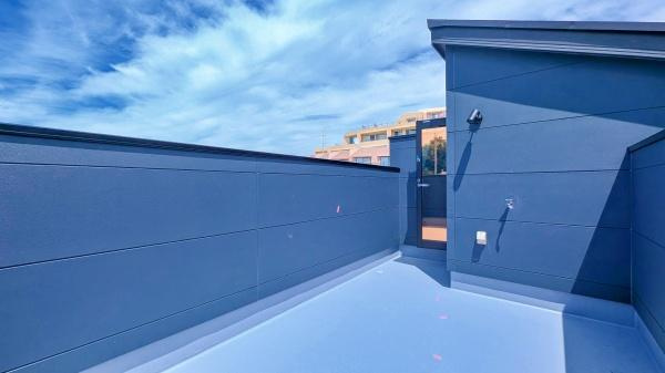 横浜市神奈川区西寺尾３丁目の新築一戸建のバルコニー|陽当り良好のバルコニー！
風通しもよく気持ちいいです
