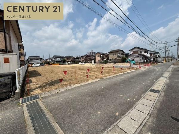 岡崎市北野町字西山の売地の外観