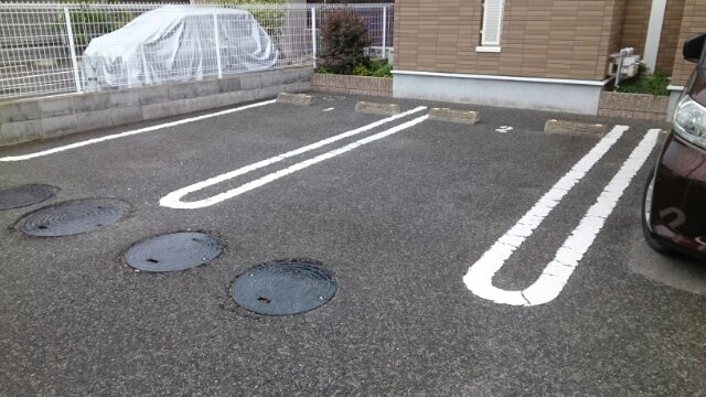 パインヒルの駐車場