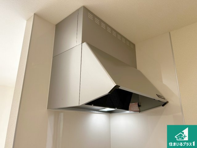 堺市南区槇塚台　第6期　新築一戸建ての設備|汚れにくいスロットフィルタでお手入れラクラク！ＬＥＤ照明付き！