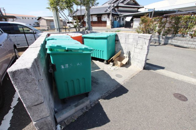 【その他共用部分】 | グリーンアンジュⅡ | 敷地内ゴミ置き場