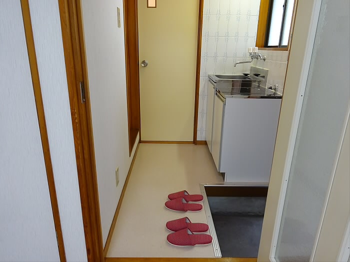 Ｔフラッツの玄関