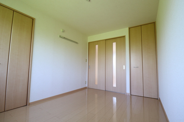 熊本市南区八分字町のアパートの内装