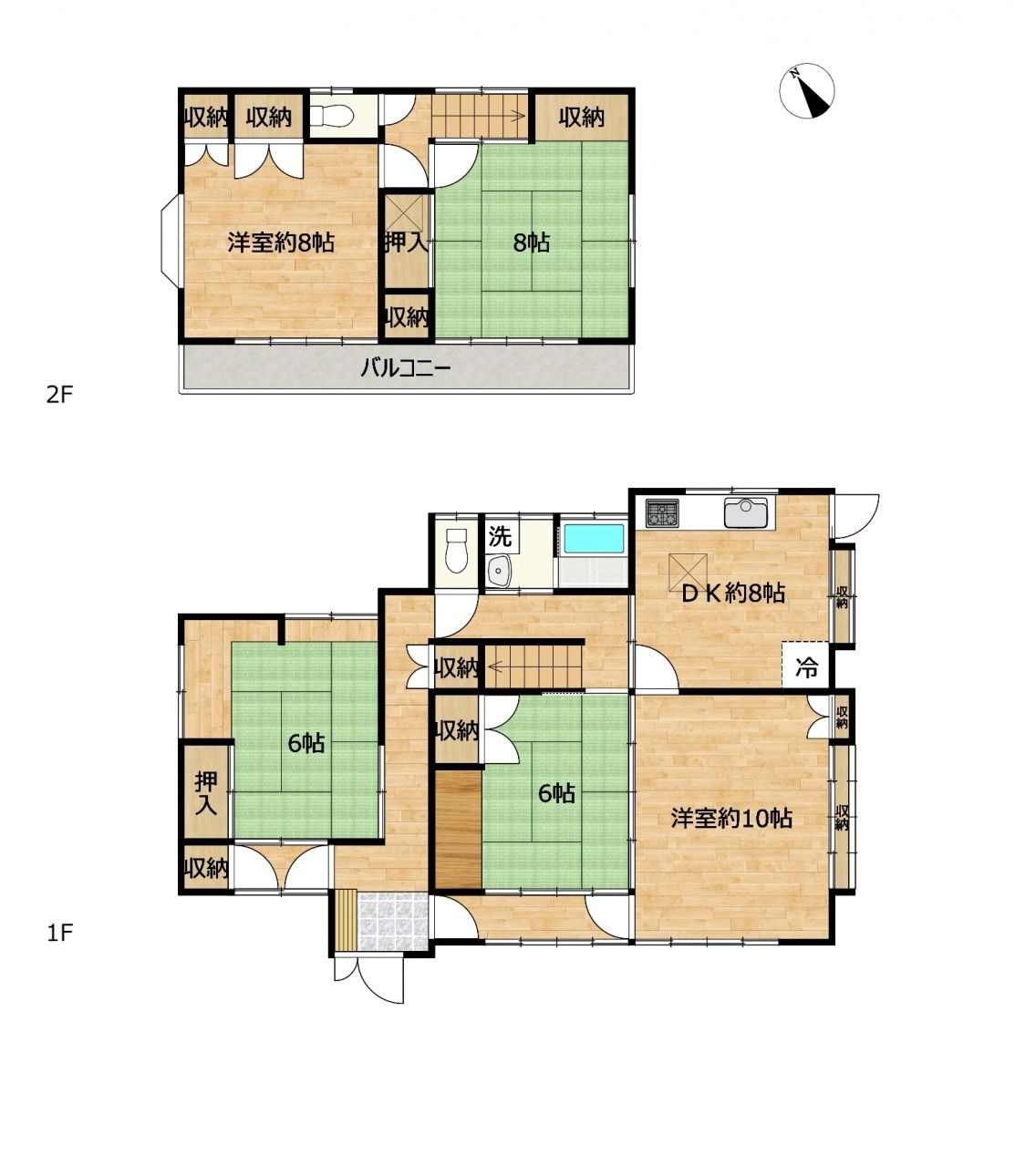 小山市間々田の間取り