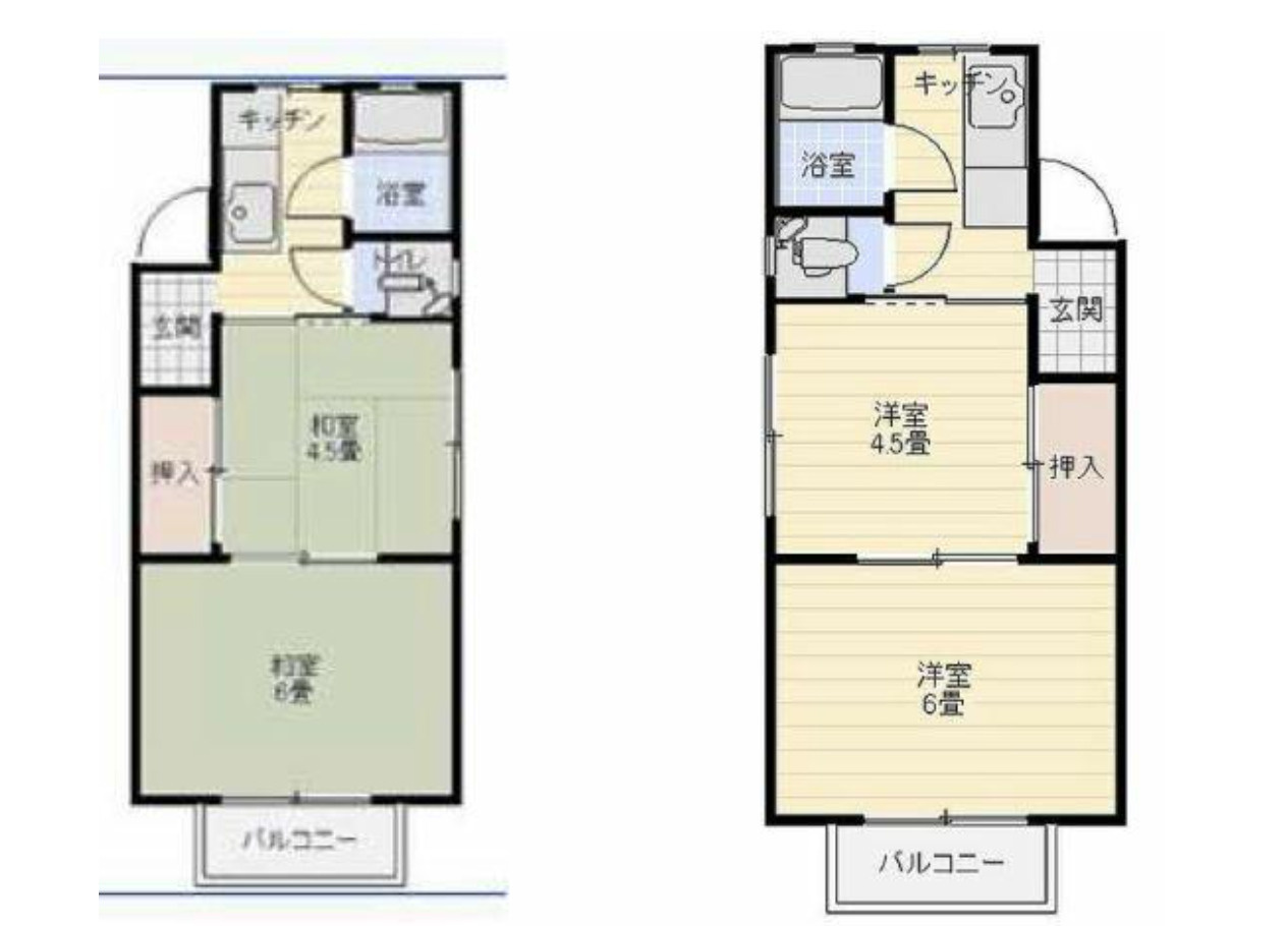 名古屋市南区東又兵ヱ町4丁目　収益マンションの間取り