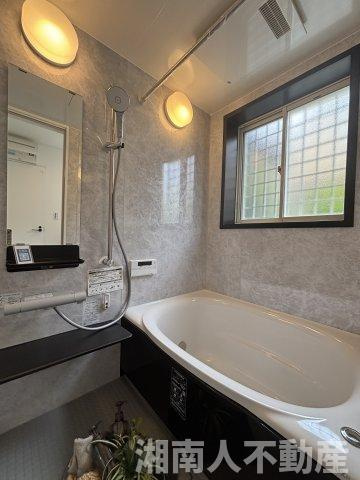 茅ケ崎市東海岸南4丁目　中古戸建の浴室|日々の疲れを癒すお風呂付です