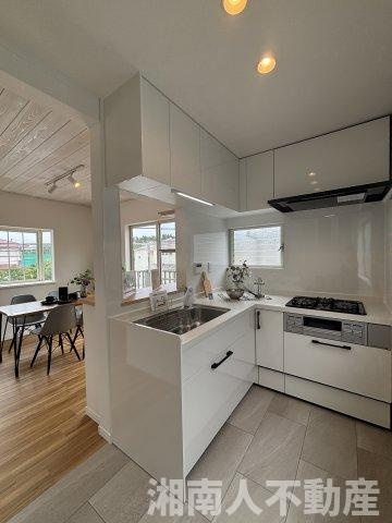 茅ケ崎市東海岸南4丁目　中古戸建のキッチン|使いやすいキッチンです