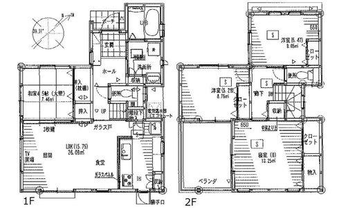 海田町国信2丁目の間取り