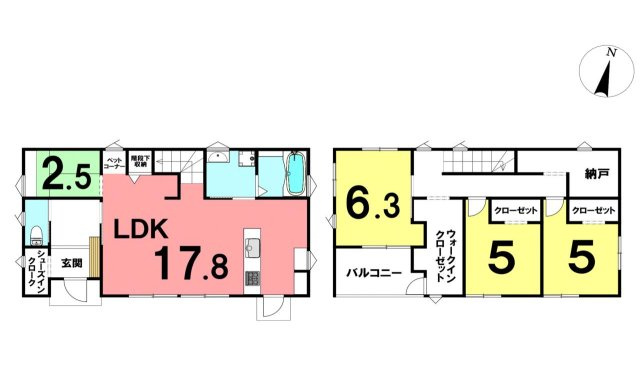 【間取り】 | 香南市野市町大谷