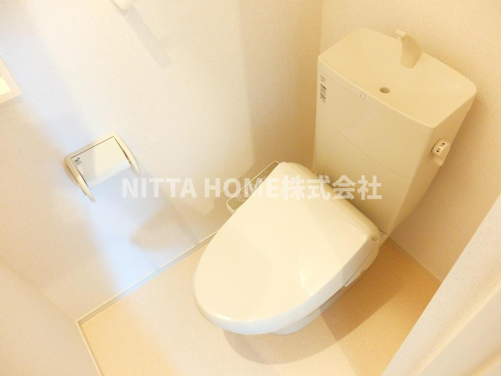 丹波市市島町上田のアパートのトイレ|嬉しいウォシュレット付★