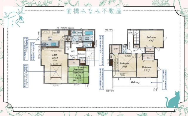 前橋市後家町　１号棟(全３棟)　ブルーミングガーデン　新築建売分譲のその他