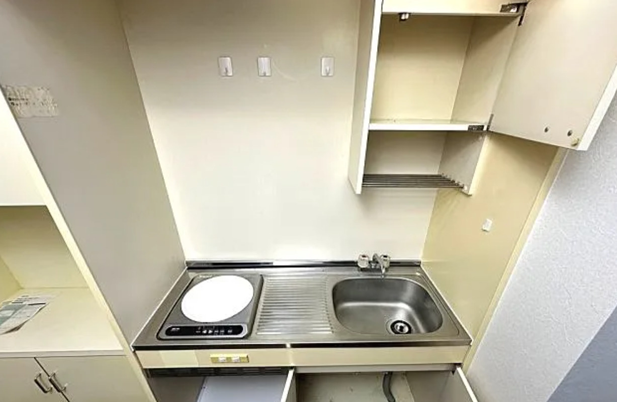 豊橋市東田仲の町　収益アパートのキッチン