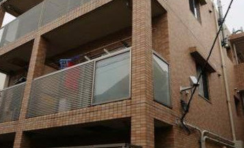 新宿区中井２丁目の賃貸マンションの外観|バルコニー