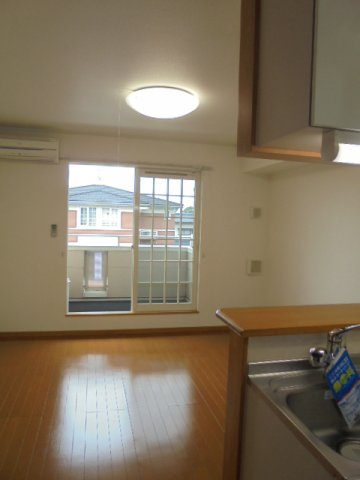 セントラルビレッジＢのバルコニー|陽当たり良好なバルコニーです♪