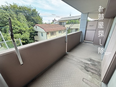 モントーレ久留米セントラルパークのバルコニー