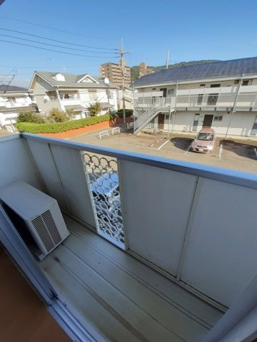 エルディム川善のバルコニー|広々としたバルコニーです