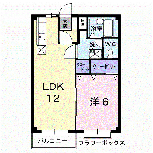 エルディム川善の間取り