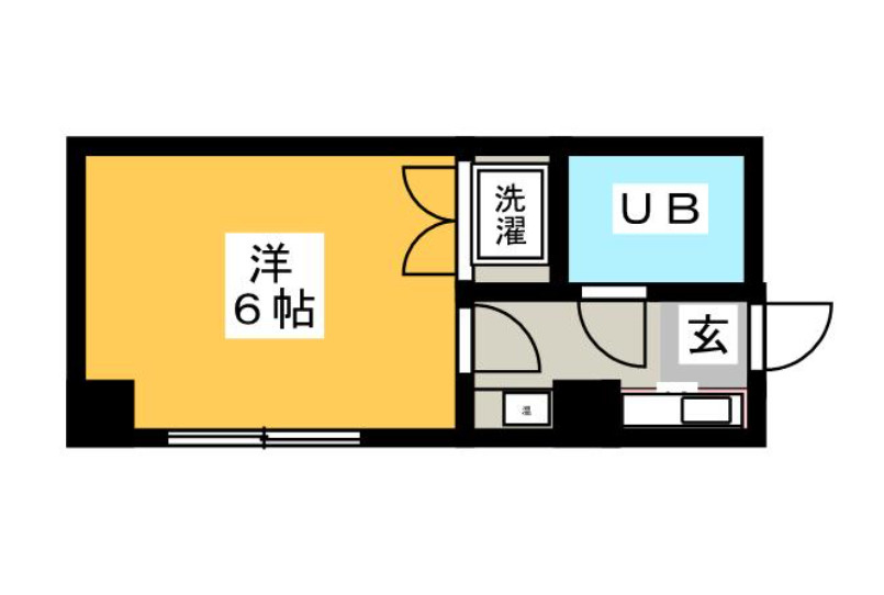 名古屋市昭和区花見通3丁目　収益マンションの間取り