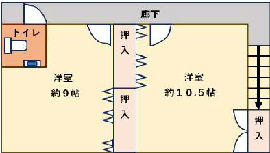 大津市真野５丁目の店舗一部の間取り