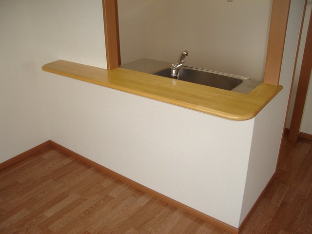 ディアベルジュⅡのキッチン|カウンターキッチン