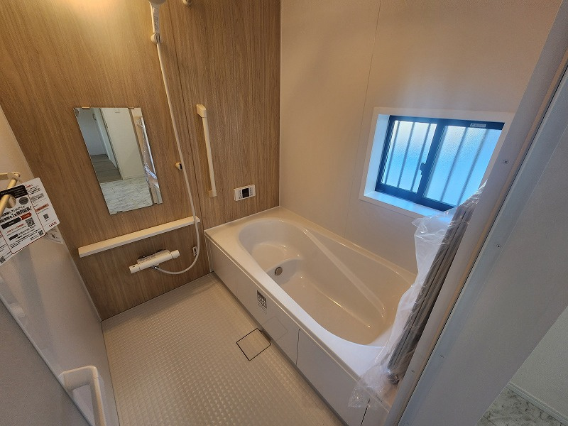 小牧市大字三ツ渕　新築戸建　A号棟の浴室|ゆったり過ごせるお風呂です