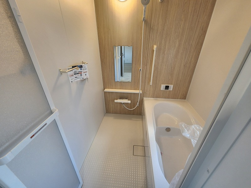 小牧市大字三ツ渕　新築戸建　A号棟の浴室|お風呂で日々の疲れを落としましょう