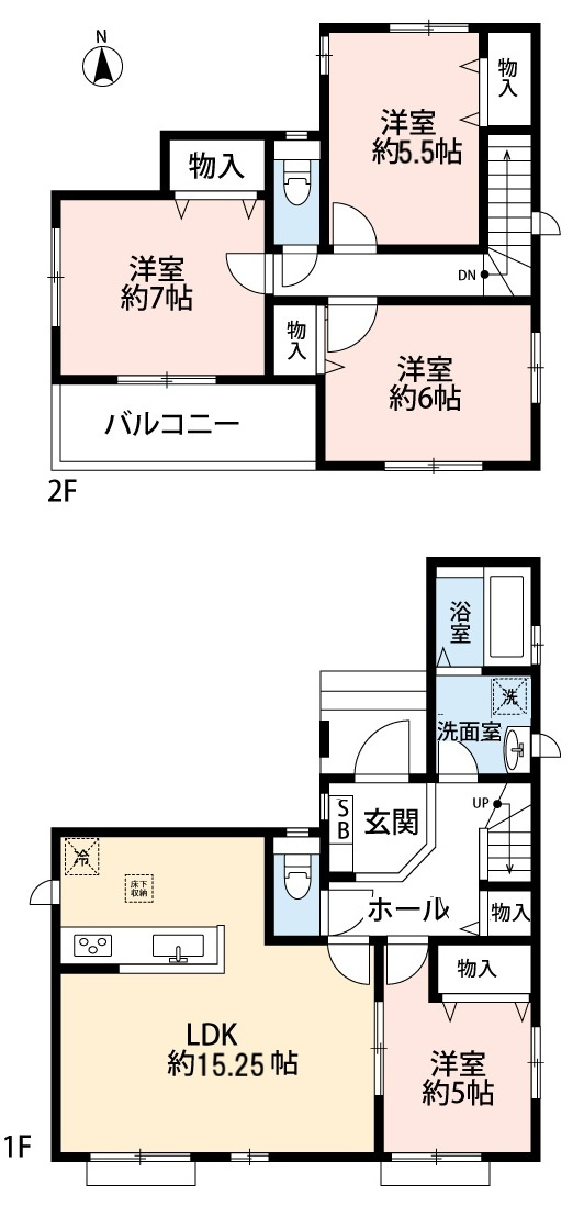 小牧市大字三ツ渕　新築戸建　A号棟