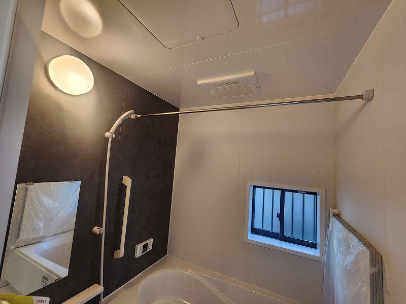 小牧市大字三ツ渕　新築戸建　B号棟の冷暖房・空調設備|浴室には便利な浴室暖房乾燥機つき