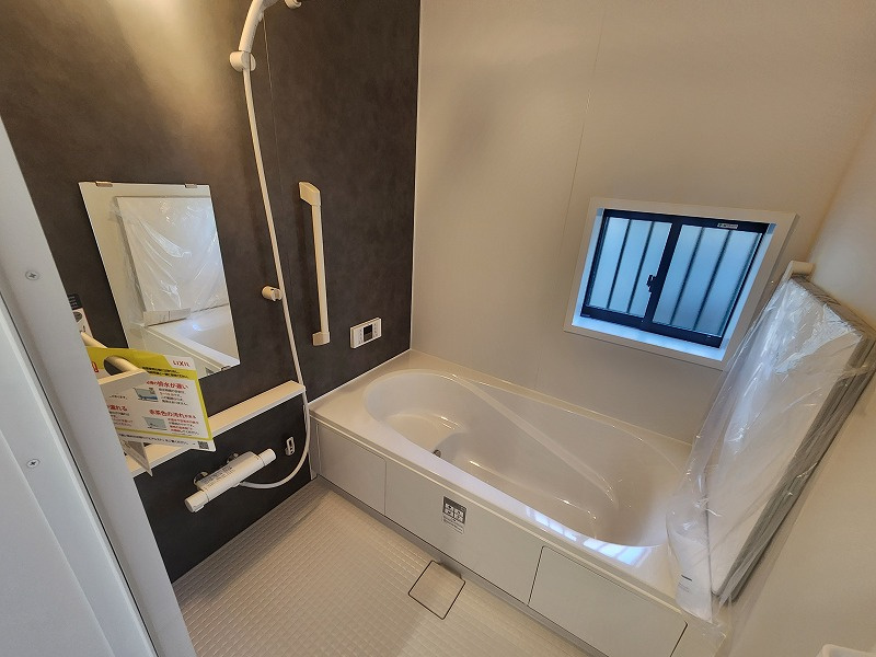 小牧市大字三ツ渕　新築戸建　B号棟の浴室|落ち着いた空間のお風呂です