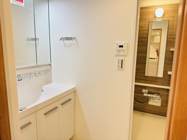 マイ・コート八王子北野の脱衣所|～清潔感のある脱衣所～