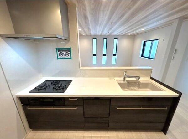 大治町貸家のキッチン