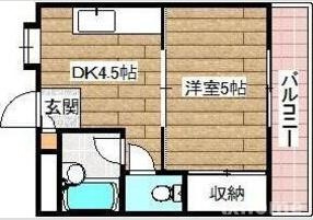 シティコーポ橋の内の間取り