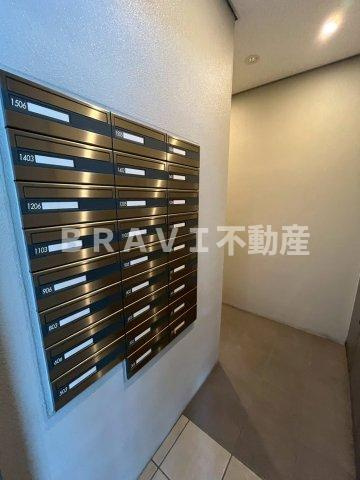プレサンス北浜ラ・フェスタ　BRAVI不動産のその他共用部分|【プレサンス北浜ラ・フェスタ】郵便ポストです
